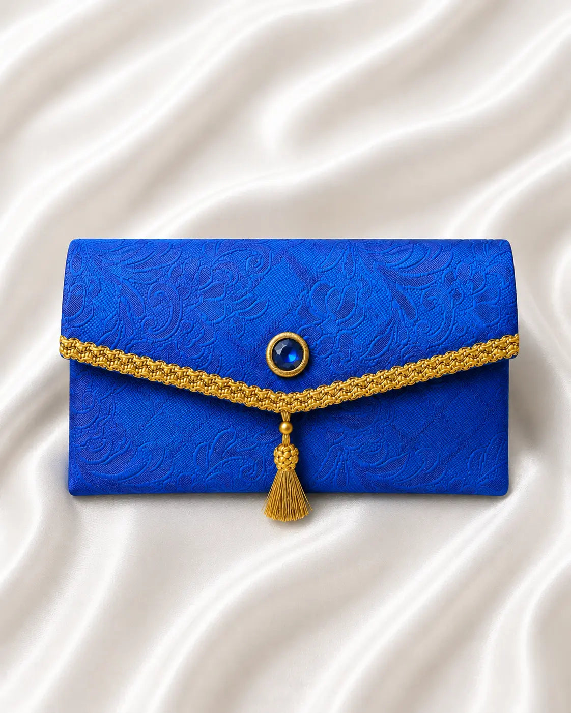 Blu Jacquard